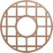 Ekena Millwork O'Neal Wood Fretwork Pierced Ceiling Medallion, Wood (Paint Grade), 34"OD x 12 3/8"ID x 3/8"T CMWP34X34X0375ONMF - alternate 1